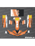 Kit déco Race Edition (Orange) for Karting SodiKart