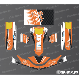 Kit de decoracion de la Carrera de Edición (Naranja) para el Karting de SodiKart -idgrafix