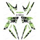 Kit décoration Street Vert - IDgrafix - Kymco 450 Maxxer - Idgrafix