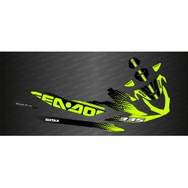 Kit décoration HexaSpeed Edition (Jaune Vert) - Seadoo RXT-X 300-idgrafix