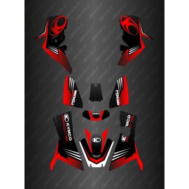 Kit Deco Slant edition Full (Red) - Kymco 700 MXU (after 2019) - IDgrafix