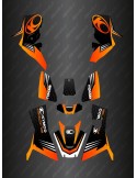 Kit Deco Slant edition Full (Orange) - Kymco 700 MXU (after 2019)