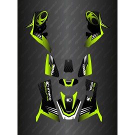 Kit Deco Slant edition Full (Green) - Kymco 700 MXU (after 2019) - IDgrafix