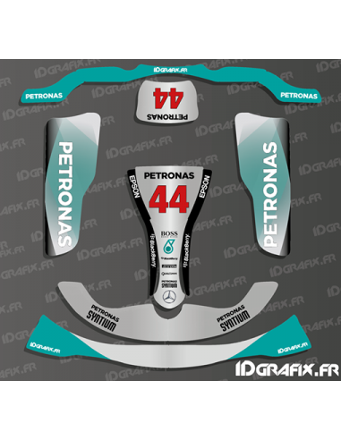 Kit deco 100% personalitzat - Mercedes de F1 Rèplica -idgrafix