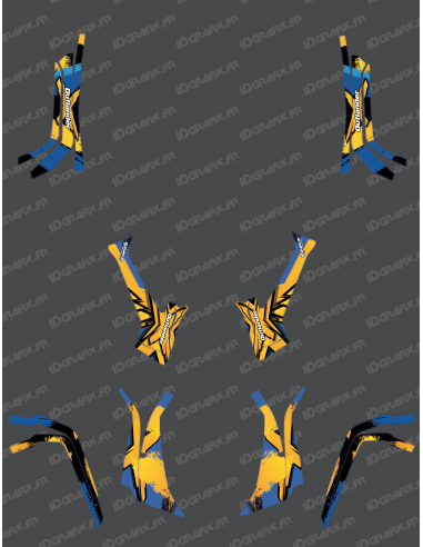 Kit de decoración de Látigo de Luz (Amarillo / Azul) - IDgrafix - ¿Soy La serie Outlander