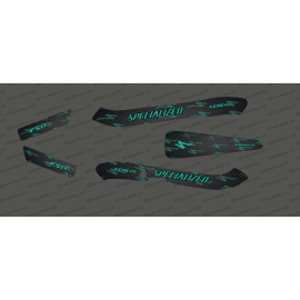 Kit deco Carbon Edition Light (Turquoise) - Specialized Kenevo - IDgrafix