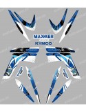 Kit de decoració de l\'Espai Blau - IDgrafix - Kymco 450 Maxxer