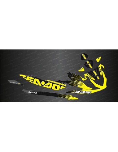 Kit décoration HexaSpeed Edition (Jaune) - Seadoo RXT-X 300