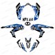 Kit dekor Street Blau - IDgrafix - Kawasaki KFX 450R