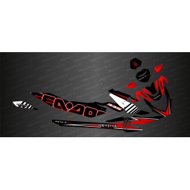 Kit décoration Monster Race Edition (Red) - Seadoo RXT-X 300 - IDgrafix