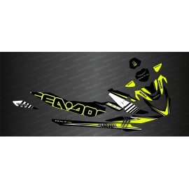 Kit décoration Monster Race Edition (Jaune Vert) - Seadoo RXT-X 300-idgrafix