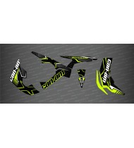 Kit de decoración Laberinto Edición Completa (Amarillo) - IDgrafix - Can Am Renegade