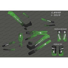 Kit deco Levo Edition Full (Green) - Specialized Levo (after 2019)