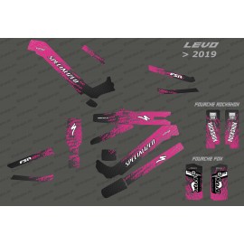 Kit deco Levo Edition Full (Pink) - Specialized Levo (after 2019)
