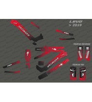 Kit déco Levo Edition Full (Rouge) - Specialized Levo (après 2019)