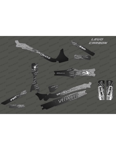 Kit deco Levo Edition Full (Gris) - Specialized Levo Carbon -idgrafix