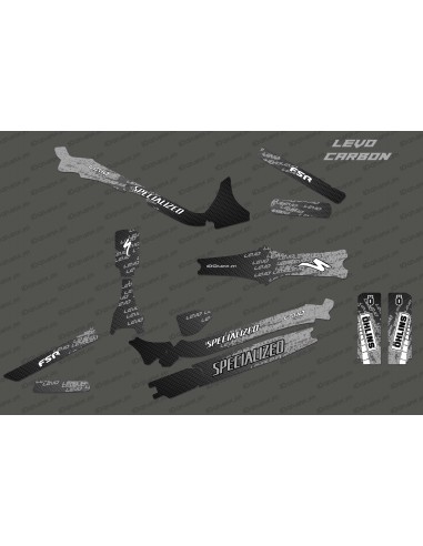 Kit deco Levo Edizione Completa (Grigio) - Specializzata Levo Carbon