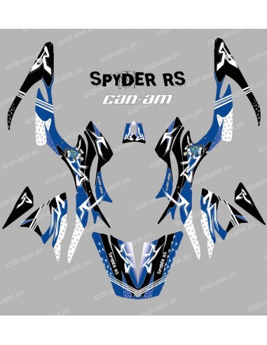 Kit décoration Street Bleu - IDgrafix - Can Am Spyder RS