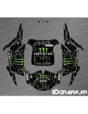 Kit decoration Monster 2018 Edition (green) - IDgrafix - Polaris RZR 1000 Turbo