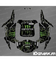 Kit de decoració Monster 2018 Edition (verd) - IDgrafix - Polaris RZR 1000 Turbo -idgrafix