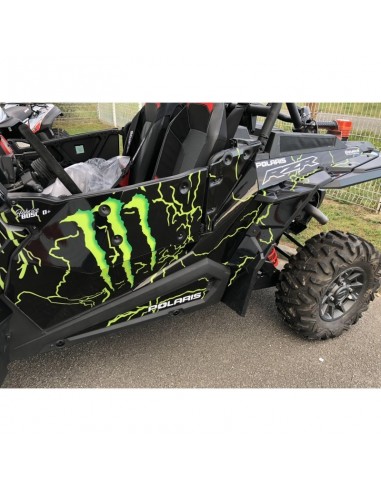 Kit decoration Monster 2018 Edition (green) - IDgrafix - Polaris RZR 1000 Turbo