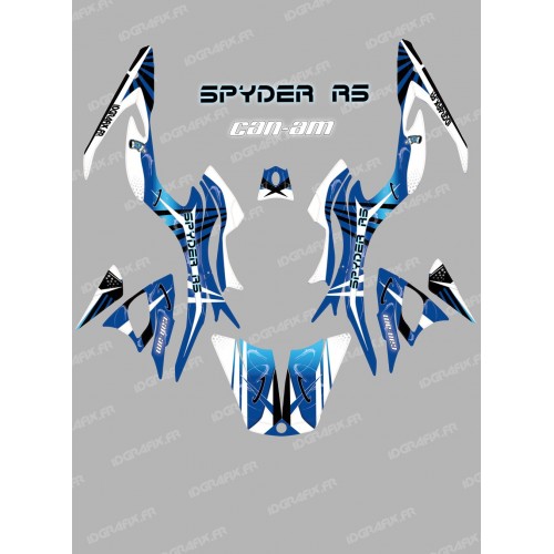 Kit décoration Space Bleu - IDgrafix - Can Am Spyder RS
