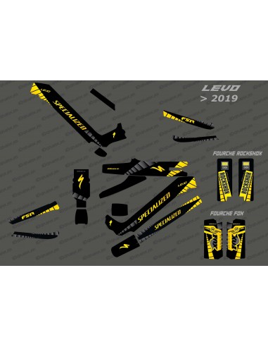 Kit deco GP Edizione Completa (Giallo) - Specializzata Levo (dopo il 2019)