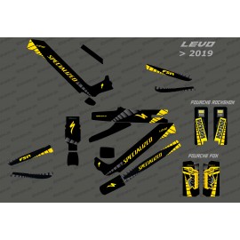 Kit deco GP Edition Full (Yellow) - Specialized Levo (after 2019) - IDgrafix