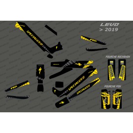 Kit deco GP Edition Full (Yellow) - Specialized Levo (after 2019) - IDgrafix