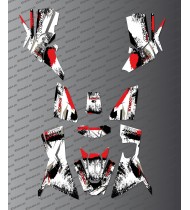 Kit Déco OSpeed edition Full (Rouge) - Kymco 700 MXU (après 2019)