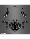 Kit de decoració Black/White Edition - Idgrafix - CF Moto ZForce