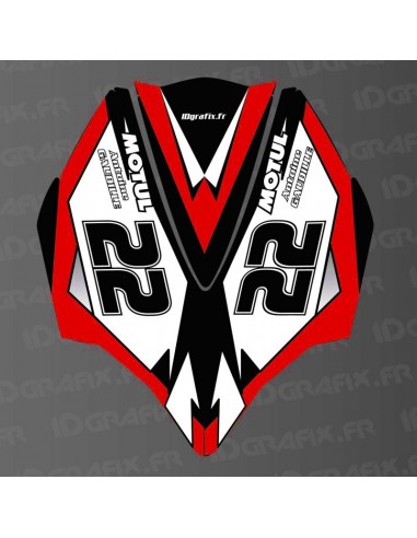 Kit decoration Cover AV Red LTD for Kawasaki Ultra 250/260/300/310R