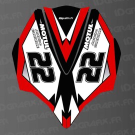 Kit decoration Cover AV Red LTD for Kawasaki Ultra 250/260/300/310R - IDgrafix