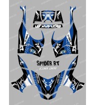 Kit décoration Weapon Bleu - IDgrafix - Can Am Spyder RT