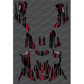 Kit Deco Monster edition Full (Red) - Kymco 700 MXU (after 2019) - IDgrafix