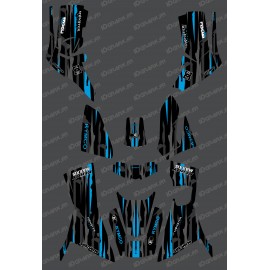 Kit Deco Monster edition Full (Blue) - Kymco 700 MXU (after 2019) - IDgrafix