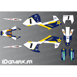Kit deco Graham Jarvis Replikat (Blau) - Husqvarna-TC - TE -FC -idgrafix