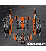 Dekorationskit Titanium Edition (Orange) - IDgrafix - Polaris RZR 1000 Turbo