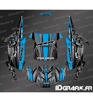 Kit decorazione Titanium Edition (Blu) - IDgrafix - Polaris RZR 1000 Turbo