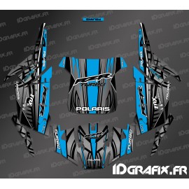 Kit decoration Straight Edition (Blue)- IDgrafix - Polaris RZR 1000 Turbo - IDgrafix