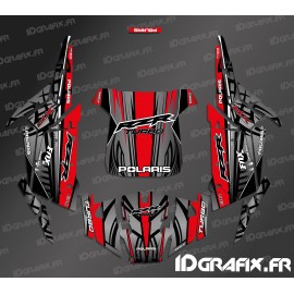 Titanium Edition decoration kit (Red) - IDgrafix - Polaris RZR 1000 Turbo - IDgrafix