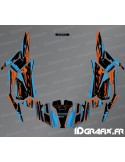 Kit di decorazione Factory Edition (Blu/Arancione) - IDgrafix - Polaris RZR 1000 Turbo