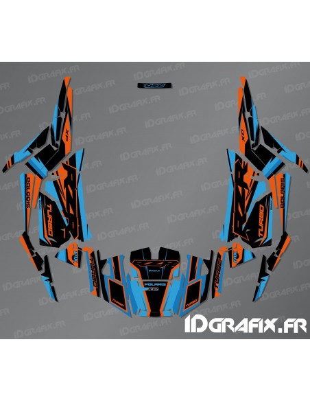 Kit décoration Factory Edition (Bleu/Orange)- IDgrafix - Polaris RZR 1000 Turbo Kit décoration Factory Edition (Bleu/Orange)- IDgrafix - Polaris RZR 1000 Turbo