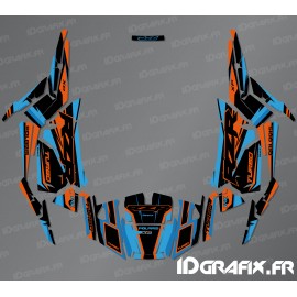 Kit de decoració Recta Edició (Blau)- IDgrafix - Polaris RZR 1000 Turbo -idgrafix