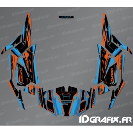 Kit decoration Straight Edition (Blue)- IDgrafix - Polaris RZR 1000 Turbo - IDgrafix