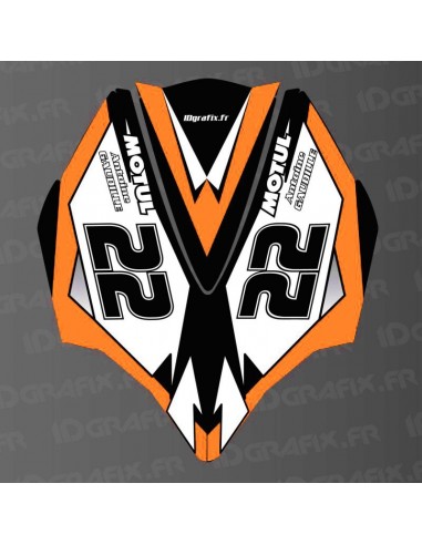 Kit décoration Capot AV Orange LTD pour Kawasaki Ultra 250/260/300/310R