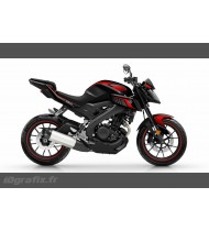 Kit dekor Racing-Rot - IDgrafix - Yamaha MT-125