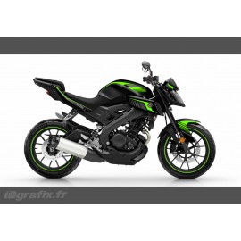 Kit decorative Racing Neon Green - IDgrafix - Yamaha MT-125 - IDgrafix