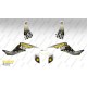 Kit dekor Racing Power Gelb - IDgrafix - Suzuki LTZ 400