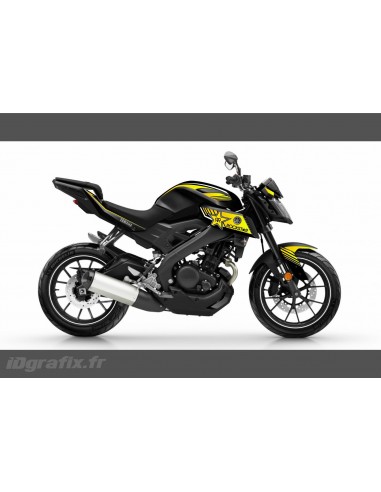 Kit de decoració Rockstar Edició - IDgrafix - Yamaha MT-125 -idgrafix